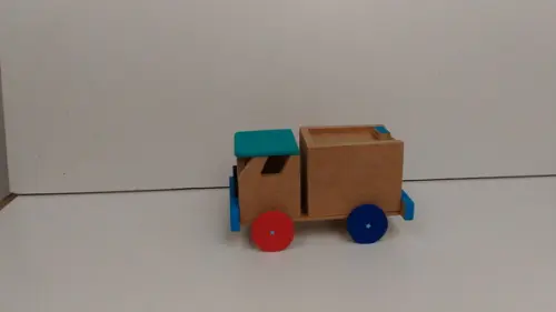 Carrinho com Porta Objetos Colorido