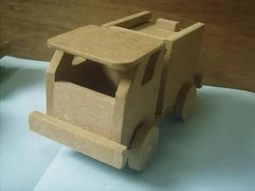 Carrinho em Miniatura Cru- Porta Treco 1 Unidade