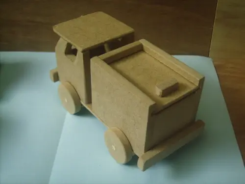 Carrinho em Miniatura Cru- Porta Treco 1 Unidade