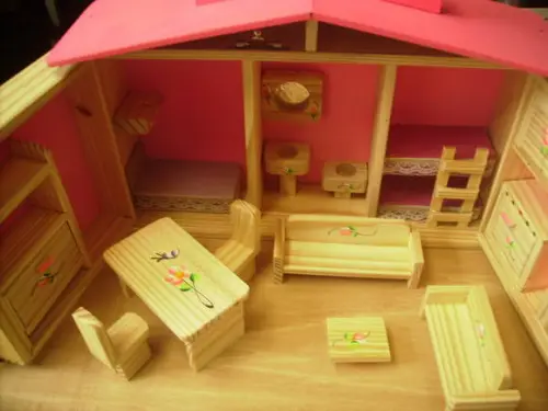 casinha de boneca completa
