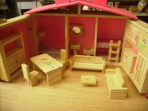 casinha de boneca completa