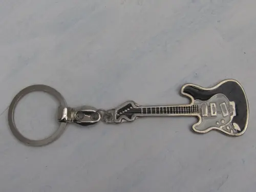 chaveiro guitarra com gravação
