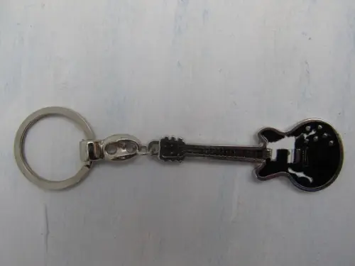 chaveiro guitarra com gravação