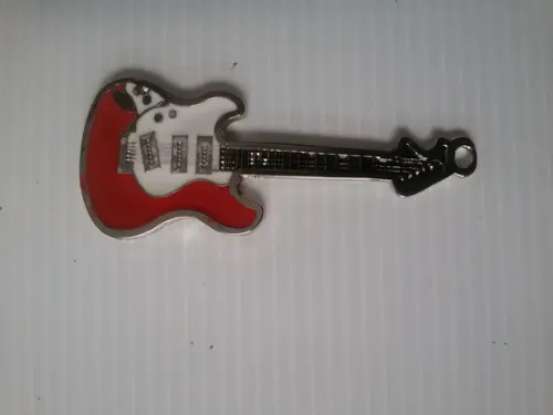 chaveiro guitarra com gravação