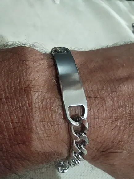 Corrente Masculina Fina em Aço Inoxidável