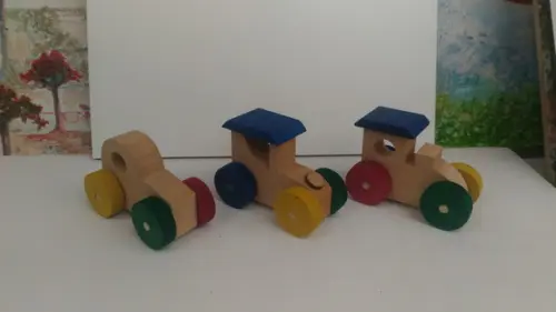 Kit 3 Carrinhos Pequenos