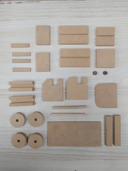 Kit Carrinho para Montar e Colorir