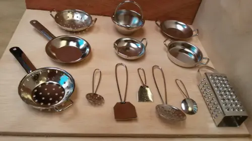 Kit Mini Utensílios 15 Peças