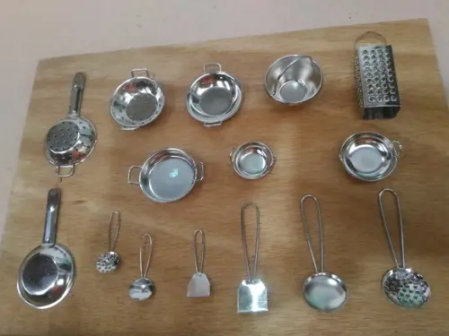 Kit Mini Utensílios 15 Peças