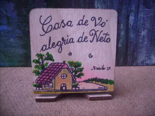 Pintura Quadrinho de Mesa