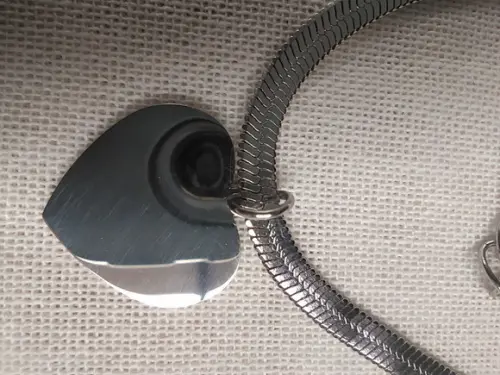 Pulseira Coração Aço Inoxidável
