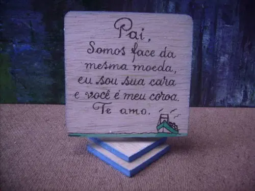 Quadrinho de Mesa para Vovô e Vovó