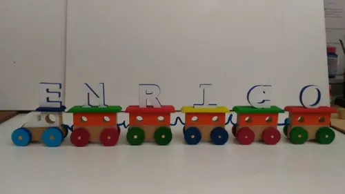 Trenzinho Multicolorido Enrico