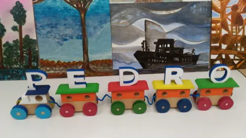 Trenzinho Pedro Multicolorido