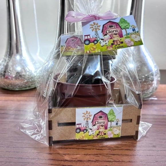 Lembrancinha Kit Cultivo Fazendinha- Elaboramos Todos os Temas