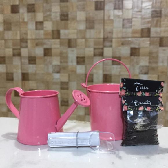 Kit Jardinagem Com Regador