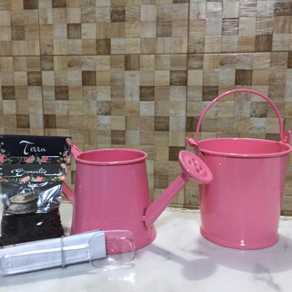 Kit Jardinagem Com Regador