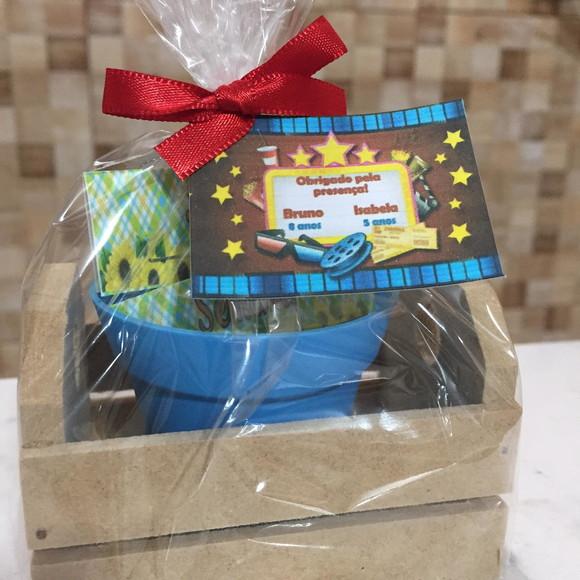 Lembrancinha Jardinagem Tema Cinema