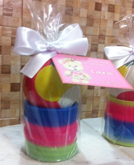 Lembrancinha Kit Bola Com Mola
