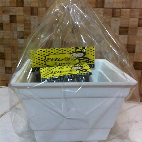 Lembrancinha Kit Jardinagem Abelhinha