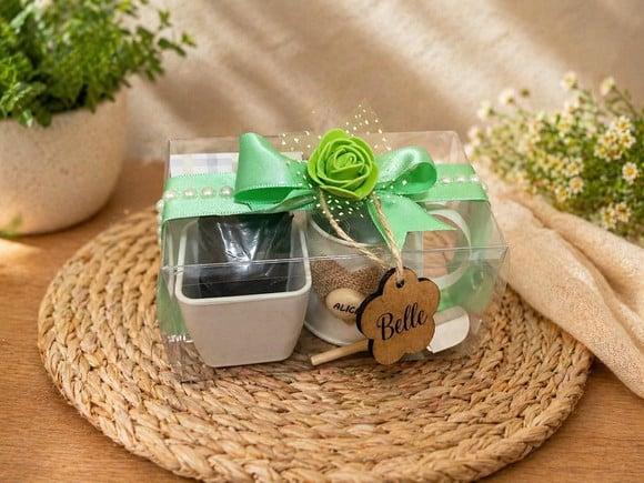 Lembrancinha Kit Plantação Luxo