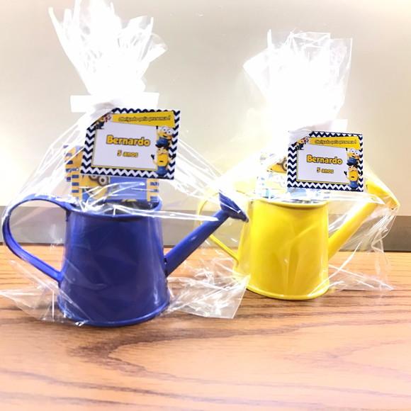 Lembrancinha Plantio Minions