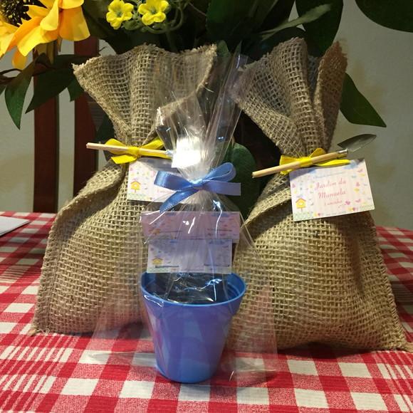 Lembrancinha Plantio Personalizado Kit Jardinagem