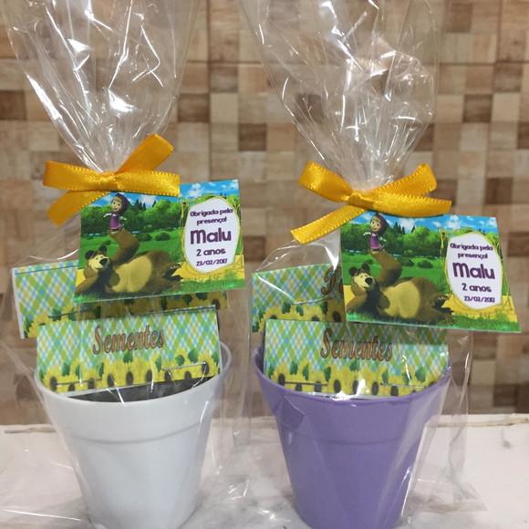 Mini Kit Jardim Plantio Urso