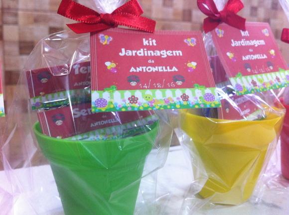 Mini Kit Jardinagem - Joaninha