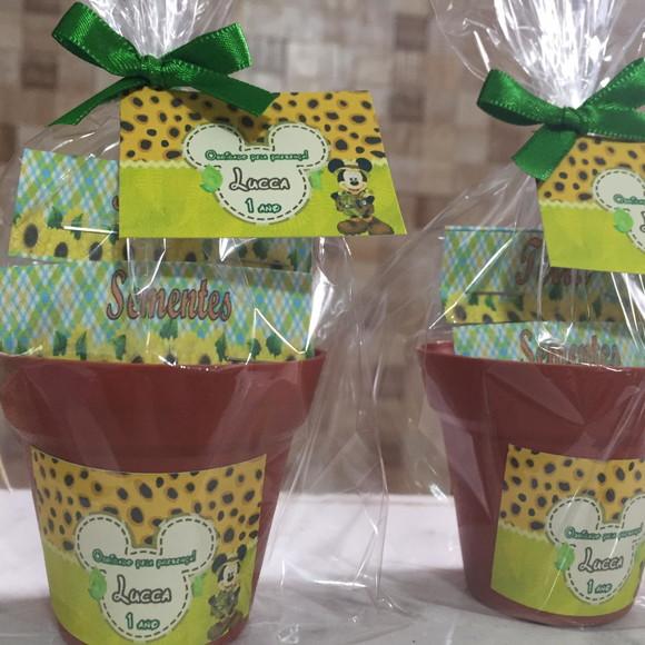 Mini Kit Plantação Mickey Safari