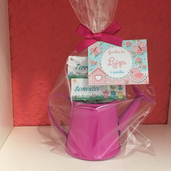 Lembrancinha Regador Kit Plantação