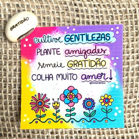 Semente Mágica com Cartão Mensagem