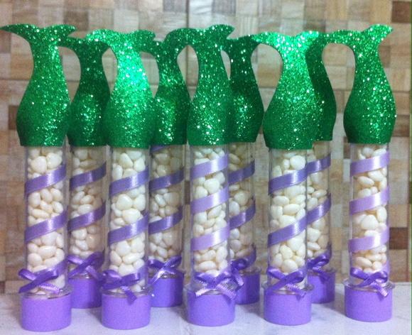 Tubetes Personalizados Pequena Sereia