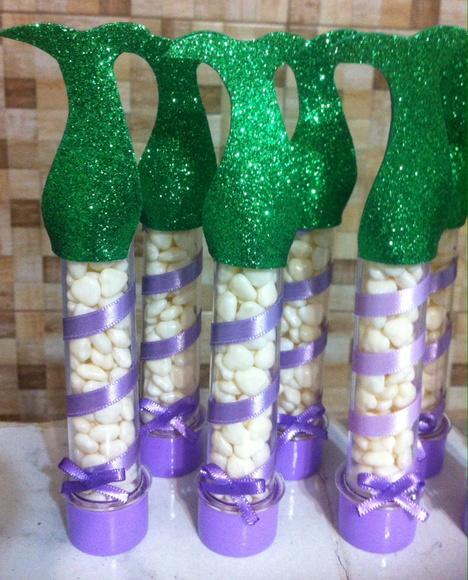 Tubetes Personalizados Pequena Sereia