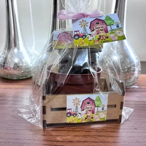 Kit Cultivo Fazendinha- Elaboramos Todos os Temas