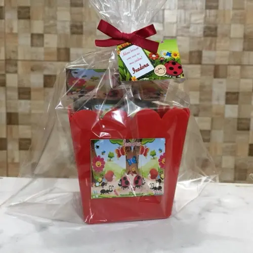 Kit Plantio Personalizado Lembrancinha Jardinagem