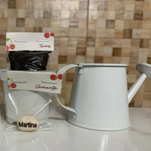 Lembrancinha com Semente Gravada