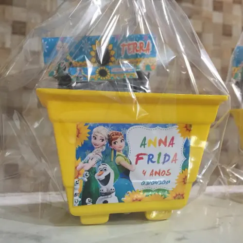 Lembrancinha Frozen Girassol
