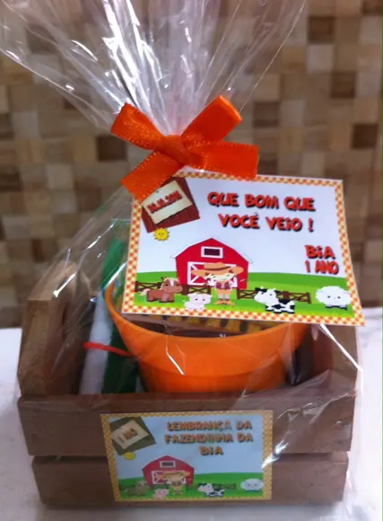 Lembrancinha Jardinagem Plantio Fazendinha