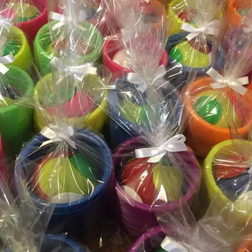Lembrancinha Kit bola com mola