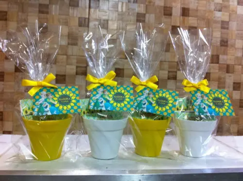 Lembrancinha Mini Kit Jardinagem Frozen