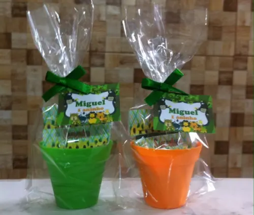 Lembrancinha Mini Kit Jardinagem Safari