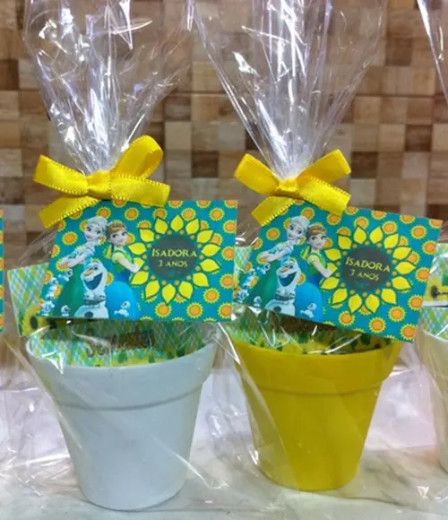 Lembrancinha Mini Kit Jardinagem Frozen