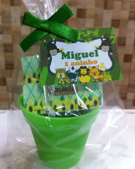 Lembrancinha Mini Kit Jardinagem Safari