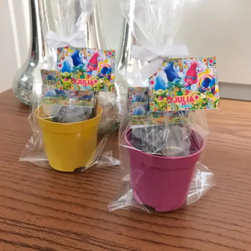 Lembrancinha Trolls Kit Jardinagem
