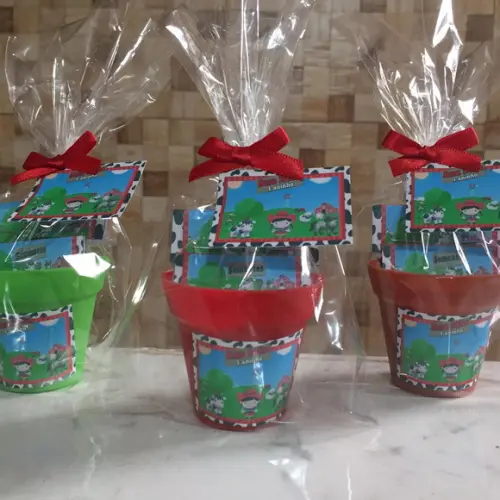 Lembrancinha Kit Ecológico Fazendinha