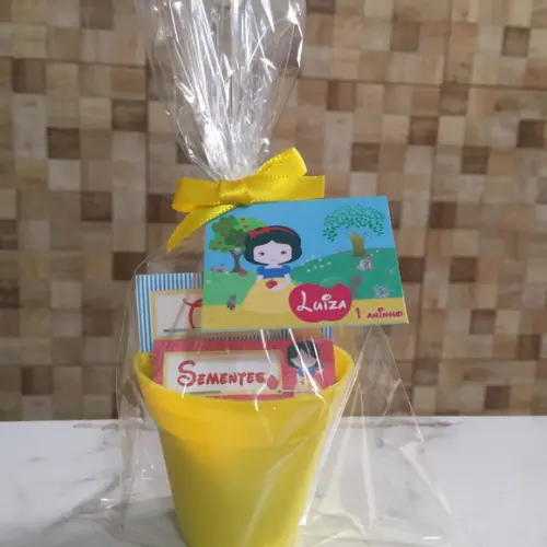 Lembrancinha  Kit Ecológico Branca De Neve Cute