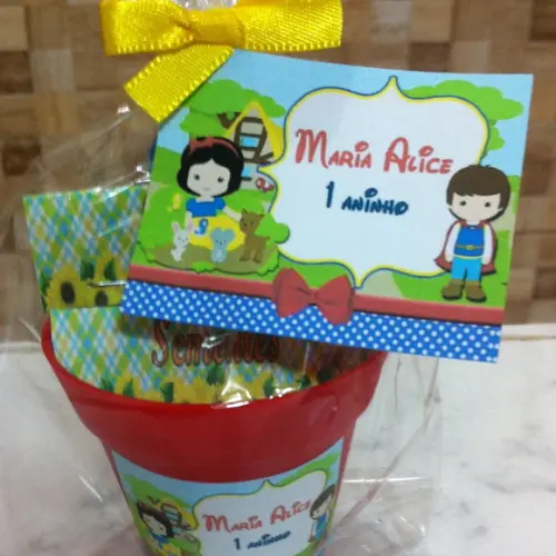 Mini Kit Jardim Branca De Neve Cute