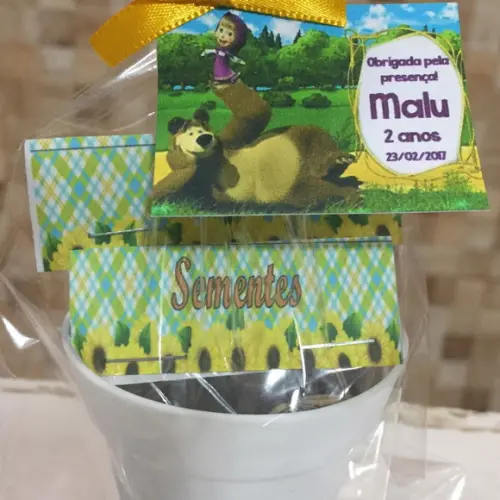 Mini Kit Jardim Plantio Urso