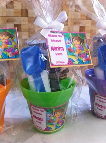 Mini Kit Jardinagem - Dora Aventureira